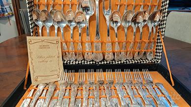 SERVIZIO  PLACCATO IN ARGENTO cutlery