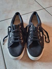 Superga hotsell donna nere