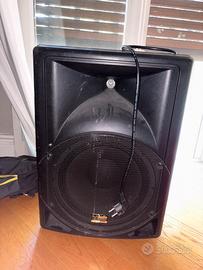 Cassa amplificata audio design