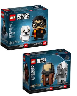 41615 Harry Potter & Hedwig 40412 Hagrid & Buckbea