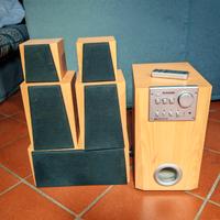 impianto surround 5.1 Schneider 