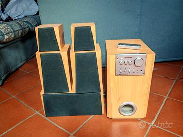 impianto surround 5.1 Schneider 