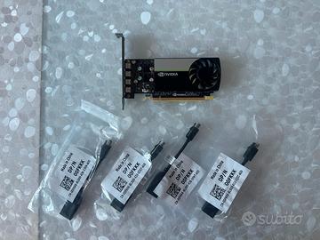 Scheda Video nVidia quadro T1000 8Gb GDDR6