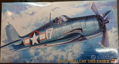 Kit Hasegawa 1/48 F6F-3 Hellcat con fotoincisioni