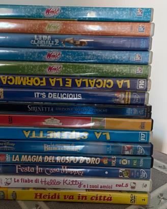 Dvd cartoni animati