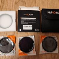 Filtri 67mm HF H&F CONCEPT ND2 ND4 ND8 UV foto