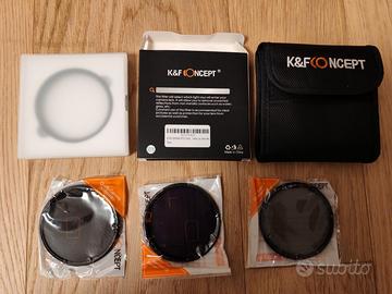 Filtri 67mm HF H&F CONCEPT ND2 ND4 ND8 UV foto