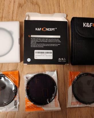 Filtri 67mm HF H&F CONCEPT ND2 ND4 ND8 UV foto