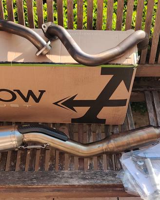 Scarico completo omologato Arrow per Kawasaki Z650