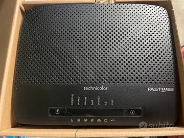 Router modem fastweb technicolor