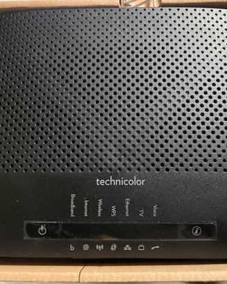 Router modem fastweb technicolor