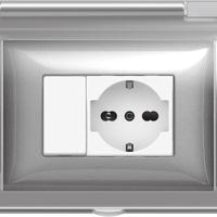 Bticino SAM5440/16F Matix Presa Bipasso, Standard