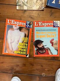 espresso  anni 70 rivista