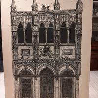 Xilografia Logge Mercanti Ancona - Bruno da Osimo