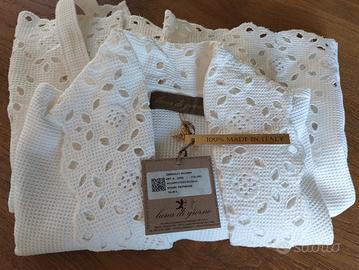 accappatoio in cotone Sangallo 