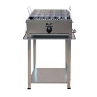 BARBECUE A GAS  IN ACCIAIO INOX 1 FUOCO