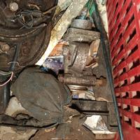 ape piaggio 50 manubrio pedale freno fanale