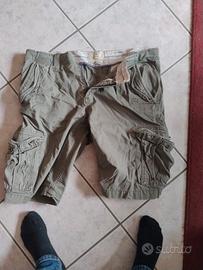 pantaloncini uomo cargo taglia W 34 IT 44 