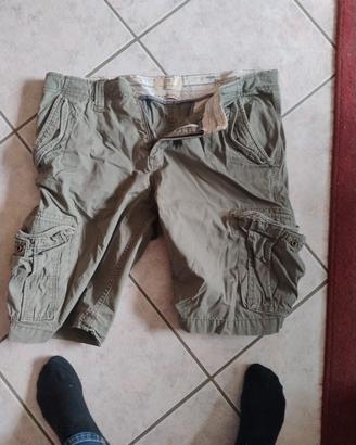 pantaloncini uomo cargo taglia W 34 IT 44 