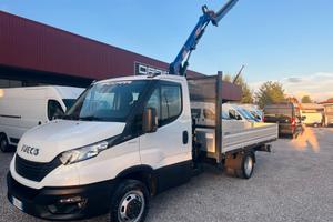 IVECO DAILY 35C14 GRU PM + CASSONE FISSO