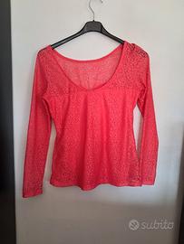 Maglia Elegante Maniche Lunghe in Pizzo Guess Ross