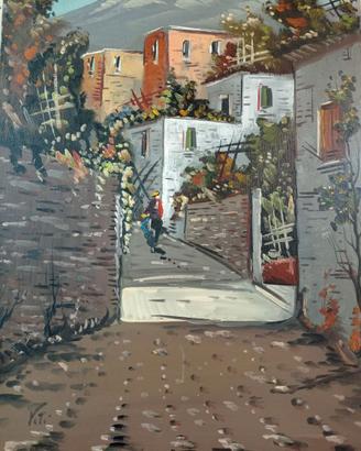 Quadro Passeggiata ad Ischia