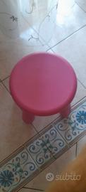 Sgabello rosa bmbe ikea