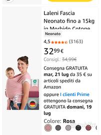 fascia neonato 