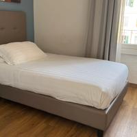 Letto sommier DORELAN + materasso e testiera