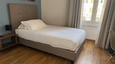 Letto sommier DORELAN + materasso e testiera