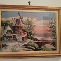 Quadro mezzo punto
