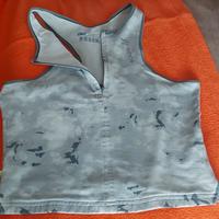 Top corto sportivo  Reebok.  Tg S