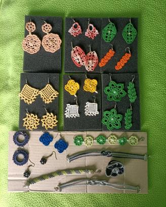 Set orecchini/bracciali handmade