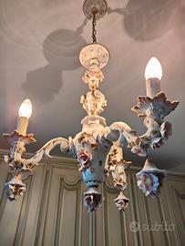 LAMPADARIO CAPODIMONTE