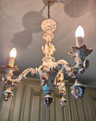 LAMPADARIO CAPODIMONTE