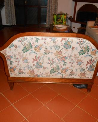 Divanetto fantasia floreale in raso 800"