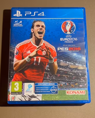 PES 2016 UEFA Euro 2016 PS4 Konami Calcio