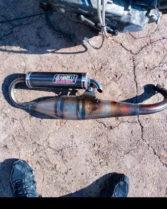 Marmitta Giannelli shot V4 piaggio 