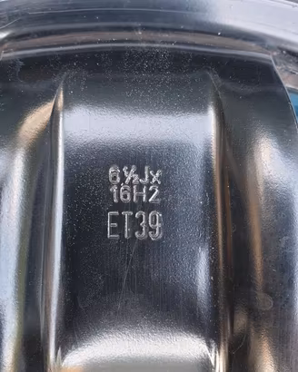 4 Cerchi originali Opel per Astra H e Zafira B