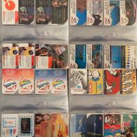 Lotto 252 schede telefoniche