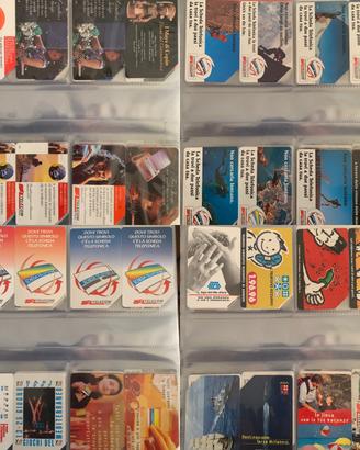 Lotto 252 schede telefoniche