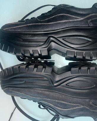Sneakers platform nere Bershka