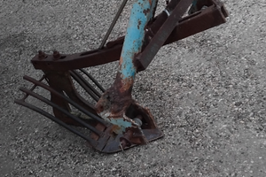 Scavapatate per trattore