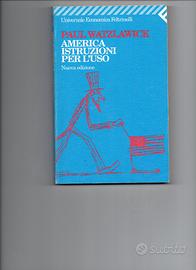 America,istruzioni per l'uso,di Paul Watzlawick
