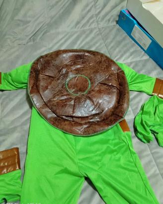 vestito carnevale 5/6 anni tartaruga ninja