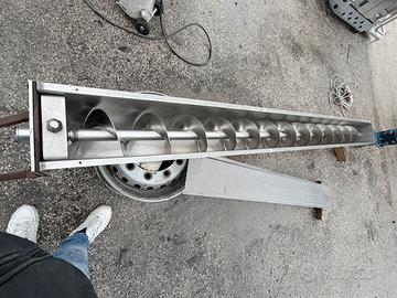 Coclea trasportatrice inox-