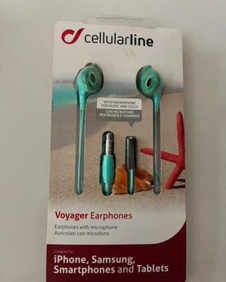 Cuffie Cellularline per Iphone Samsung e tablet