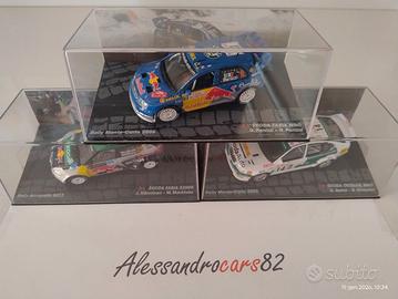 Modellini auto Skoda Toyota Passione Rally 