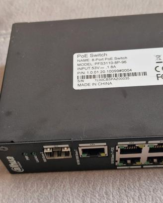 Switch Poe Dahua PFS3110 8P 96