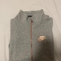 Felpa grigia Nike da donna